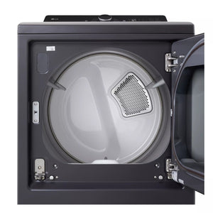 7.3 cu. ft. Ultra Large Capacity Rear Control Electric Dryer with LG EasyLoad Door and AI Sensing