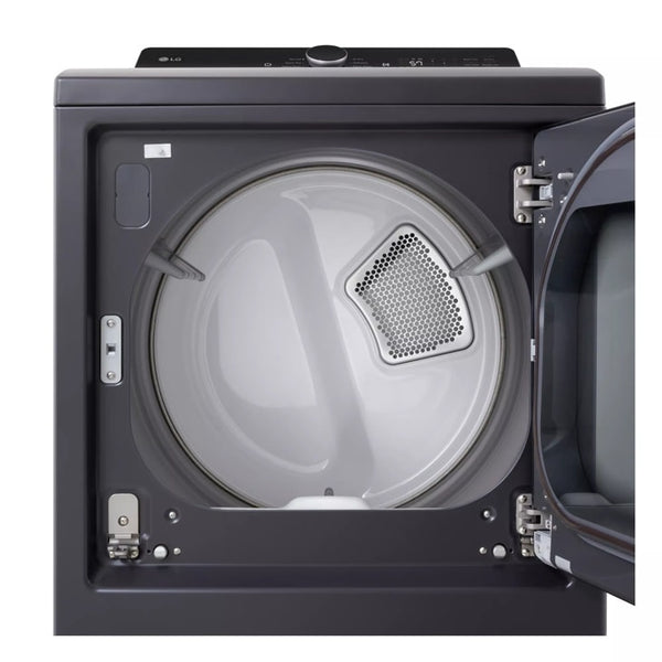 7.3 cu. ft. Ultra Large Capacity Rear Control Electric Dryer with LG EasyLoad Door and AI Sensing