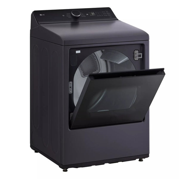 7.3 cu. ft. Ultra Large Capacity Rear Control Electric Dryer with LG EasyLoad Door and AI Sensing