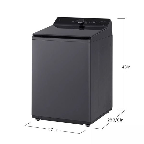 5.3 cu. ft. Mega Capacity Smart Top Load Washer with 4-Way Agitator, EasyUnload & AI Sensing