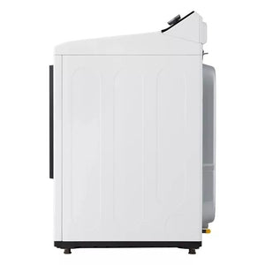 7.3 cu. ft. Ultra Large Capacity Rear Control Gas Dryer with LG EasyLoad Door and AI Sensing