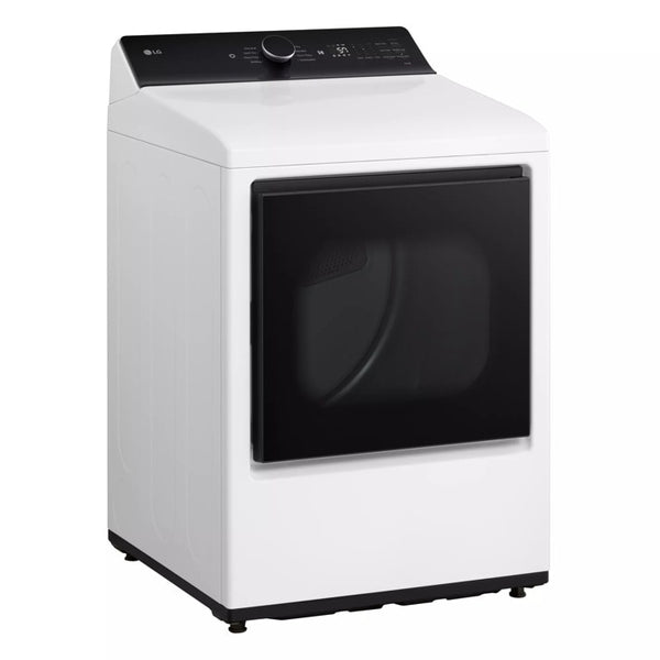 7.3 cu. ft. Ultra Large Capacity Rear Control Electric Dryer with LG EasyLoad Door and AI Sensing