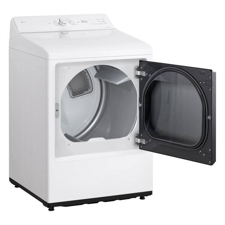 7.3 cu. ft. Ultra Large Capacity Rear Control Electric Dryer with AI Sensing and ThinQ Smart Features