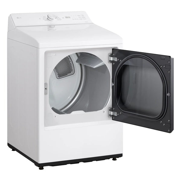7.3 cu. ft. Ultra Large Capacity Rear Control Electric Dryer with AI Sensing and ThinQ Smart Features