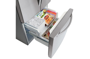 22 cu.ft. Capacity 3-Door French Door Refrigerator