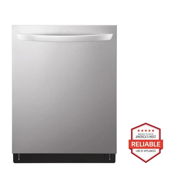 Smart Top Control Dishwasher with 1-Hour Wash & Dry, QuadWash Pro, TrueSteam, and Dynamic Heat Dry