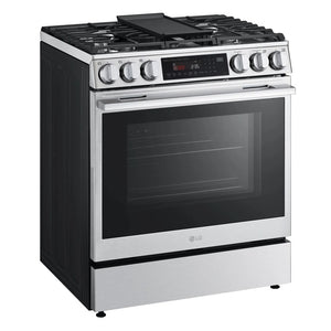 6.3 cu ft. Smart Gas Slide-In Range ProBake Convection InstaView, and Air Fry
