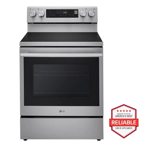 6.3 cu. ft. Smart Wi-Fi Enabled ProBake Convection Electric Range with Air Fry & EasyClean