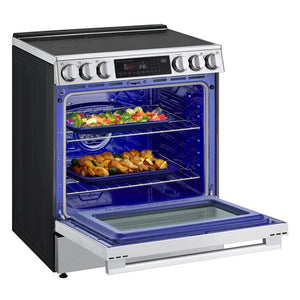 6.3 cu. ft. Smart Induction Slide-In Range with InstaView, ProBake Convection, Air Fry, and Air Sous Vide