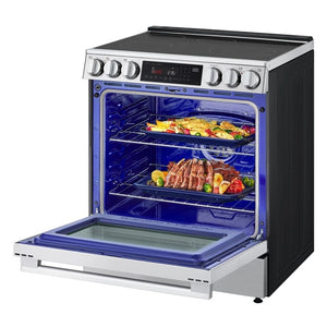 6.3 cu. ft. Smart Induction Slide-In Range with InstaView, ProBake Convection, Air Fry, and Air Sous Vide