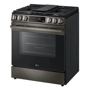 5.8 cu. ft. Smart Gas Slide-in Range with Convection, Air Fry and EasyClean