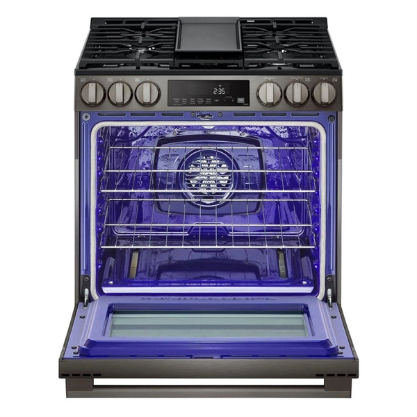 5.8 cu. ft. Smart Gas Slide-in Range with Convection, Air Fry and EasyClean