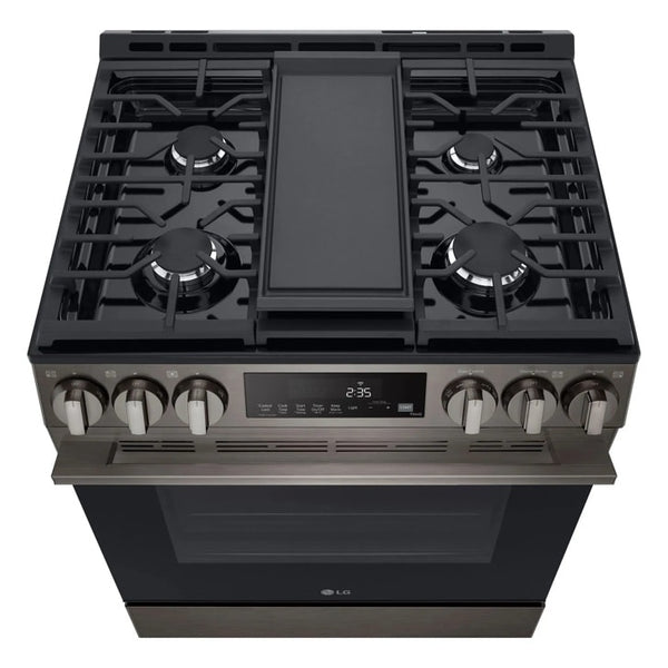 5.8 cu. ft. Smart Gas Slide-in Range with Convection, Air Fry and EasyClean
