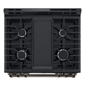 5.8 cu. ft. Smart Gas Slide-in Range with Convection, Air Fry and EasyClean