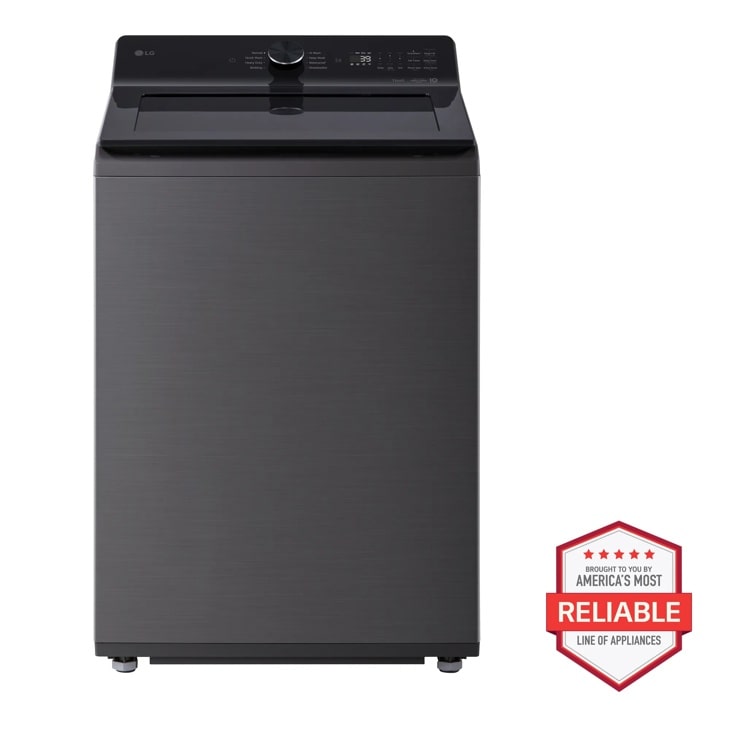 4.8 cu. ft. Mega Capacity Smart Top Load Washer with 4-Way Agitator, EasyUnload & AI Sensing