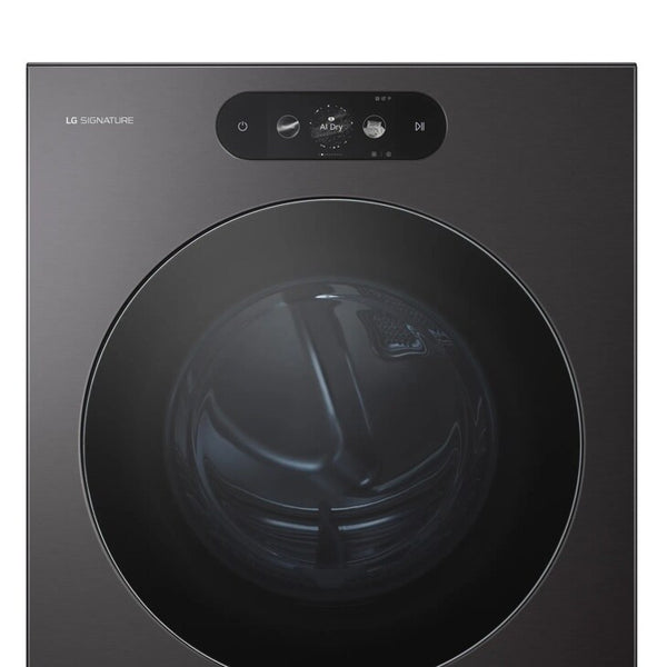 LG SIGNATURE 9.0 cu. ft. Mega Capacity Smart Front Load Electric Dryer with Built-In Intelligence, TurboSteam and Touch LCD Control