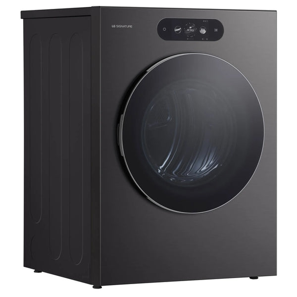 LG SIGNATURE 9.0 cu. ft. Mega Capacity Smart Front Load Gas Dryer with Built-In Intelligence, TurboSteam and Touch LCD Control
