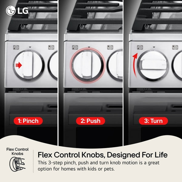 6.3 cu. ft. Smart Wi-Fi Enabled Probake Convection Gas Range with Air Fry & EasyClean