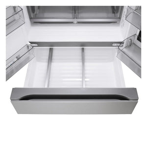 29 cu. ft. Standard-Depth MAX 4-Door French Door Refrigerator with Mirror InstaView MyColor and Mini Craft Ice