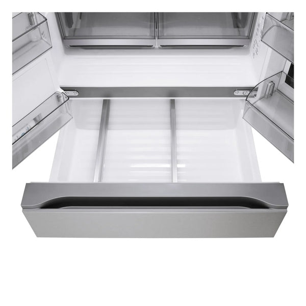 29 cu. ft. Standard-Depth MAX 4-Door French Door Refrigerator with Mirror InstaView MyColor and Mini Craft Ice