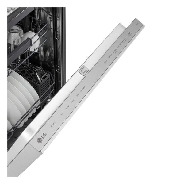 24 Inch Smart FlushFit Top Control Dishwasher with 1-Hour Wash & Dry, QuadWash Pro, and Dynamic Heat Dry w/AutoVent Dry