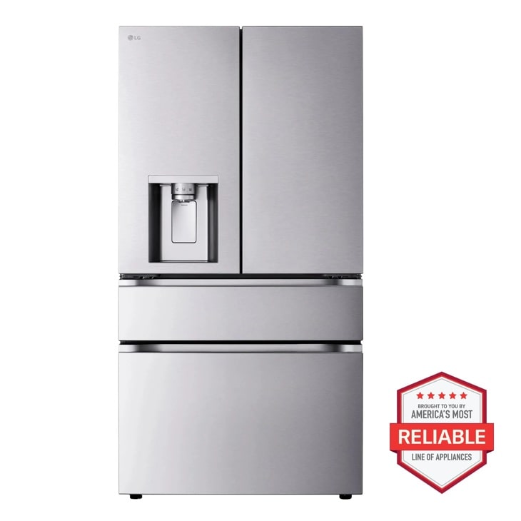 29 cu. ft. Standard-Depth MAX 4-Door French Door Refrigerator with Mini Craft Ice and Full-Convert Drawer