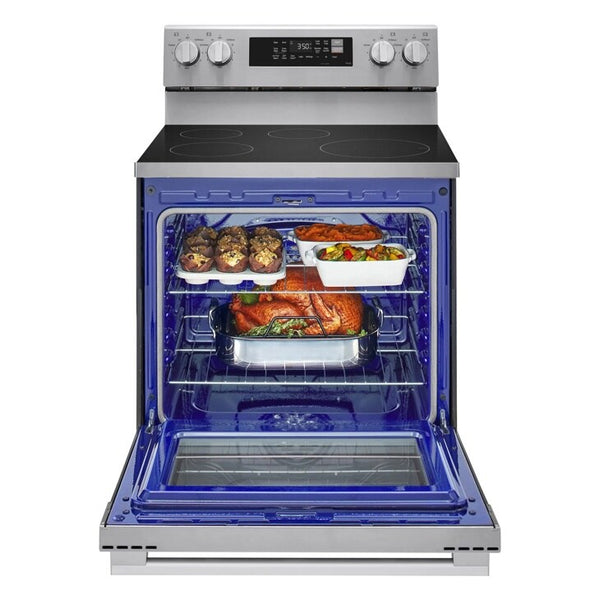 6.3 cu. ft. Smart Induction Freestanding Range with ProBake Convection and Air Fry
