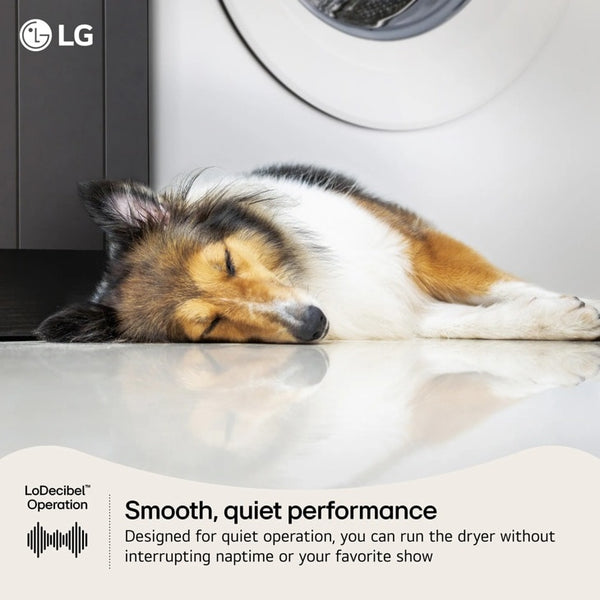 7.4 cu. ft. Ultra Large Capacity Smart Front Load Gas Dryer