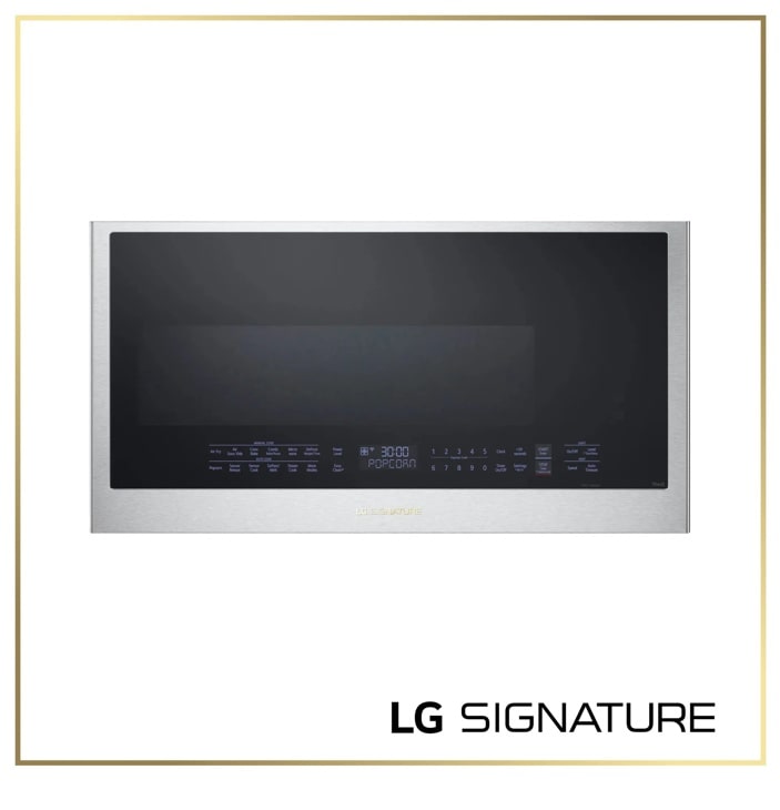 LG SIGNATURE 1.7 cu. ft. Over-the-Range Convection Microwave Oven with Air Fry and Air Sous Vide