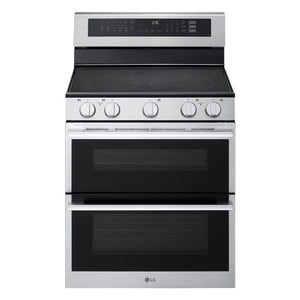 7.3 cu. ft. Smart Electric Double Oven Freestanding Range with ProBake Convection, Air Fry & Air Sous Vide