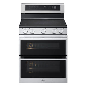 7.3 cu. ft. Smart Electric Double Oven Freestanding Range with ProBake Convection, Air Fry & Air Sous Vide