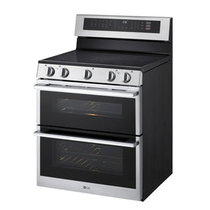 7.3 cu. ft. Smart Electric Double Oven Freestanding Range with ProBake Convection, Air Fry & Air Sous Vide