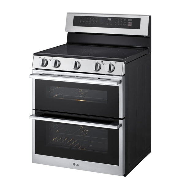 7.3 cu. ft. Smart Electric Double Oven Freestanding Range with ProBake Convection, Air Fry & Air Sous Vide