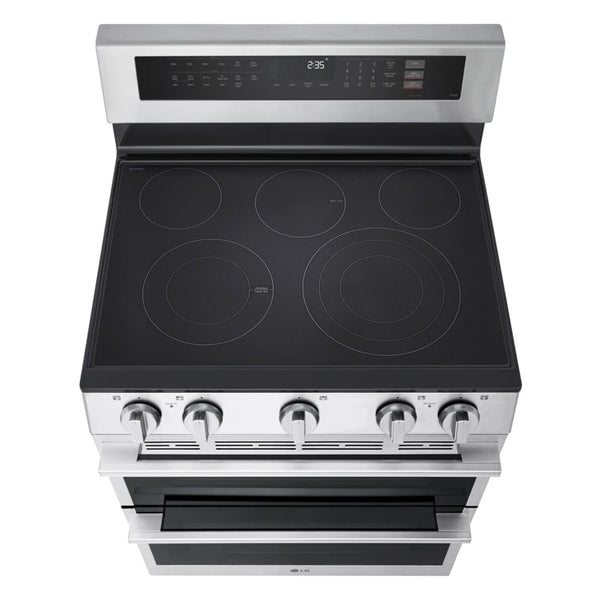7.3 cu. ft. Smart Electric Double Oven Freestanding Range with ProBake Convection, Air Fry & Air Sous Vide