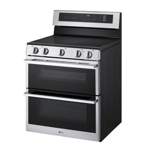 7.3 cu. ft. Smart Electric Double Oven Freestanding Range with ProBake Convection, Air Fry & Air Sous Vide
