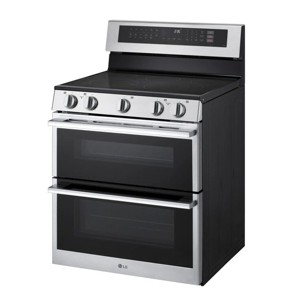7.3 cu. ft. Smart Electric Double Oven Freestanding Range with ProBake Convection, Air Fry & Air Sous Vide