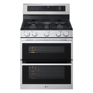 6.9 cu. ft. Smart Gas Double Oven Freestanding Range with ProBake Convection, Air Fry & Air Sous Vide
