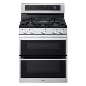 6.9 cu. ft. Smart Gas Double Oven Freestanding Range with ProBake Convection, Air Fry & Air Sous Vide