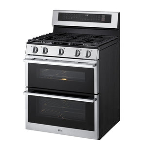 6.9 cu. ft. Smart Gas Double Oven Freestanding Range with ProBake Convection, Air Fry & Air Sous Vide
