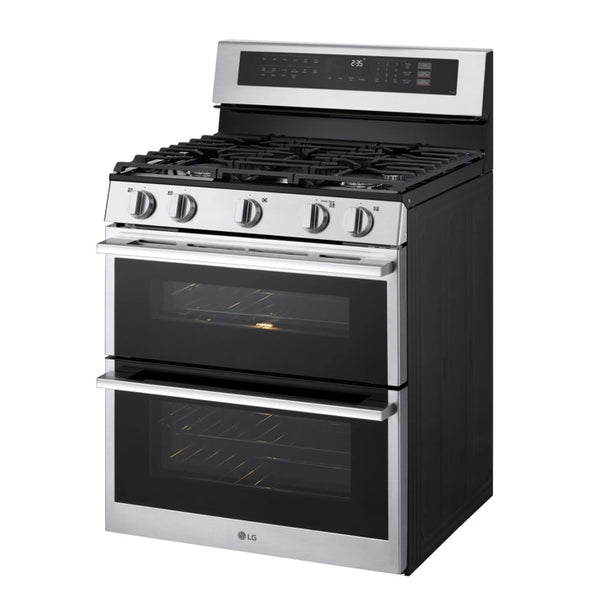 6.9 cu. ft. Smart Gas Double Oven Freestanding Range with ProBake Convection, Air Fry & Air Sous Vide