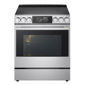 LG SIGNATURE 6.3 cu. ft. Smart Induction Slide-In Range with Dynamic ProBake Convection, Air Fry, Air Sous Vide, Pizza mode and AI Gourmet Camera