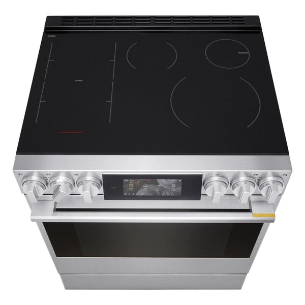 LG SIGNATURE 6.3 cu. ft. Smart Induction Slide-In Range with Dynamic ProBake Convection, Air Fry, Air Sous Vide, Pizza mode and AI Gourmet Camera