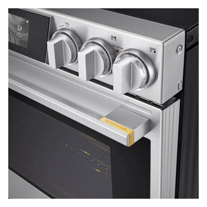 LG SIGNATURE 6.3 cu. ft. Smart Induction Slide-In Range with Dynamic ProBake Convection, Air Fry, Air Sous Vide, Pizza mode and AI Gourmet Camera