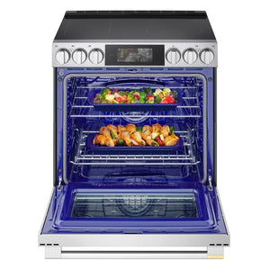 LG SIGNATURE 6.3 cu. ft. Smart Induction Slide-In Range with Dynamic ProBake Convection, Air Fry, Air Sous Vide, Pizza mode and AI Gourmet Camera