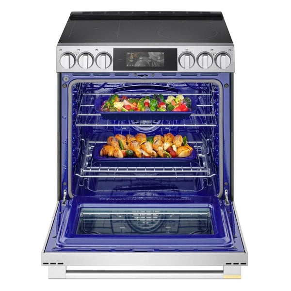 LG SIGNATURE 6.3 cu. ft. Smart Induction Slide-In Range with Dynamic ProBake Convection, Air Fry, Air Sous Vide, Pizza mode and AI Gourmet Camera