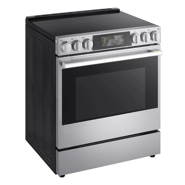LG SIGNATURE 6.3 cu. ft. Smart Induction Slide-In Range with Dynamic ProBake Convection, Air Fry, Air Sous Vide, Pizza mode and AI Gourmet Camera