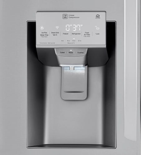 23 cu. ft. Smart Wi-Fi Enabled Counter-Depth Refrigerator with Craft Ice™ Maker