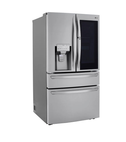 23 cu. ft. Smart wi-fi Enabled InstaView™ Door-in-Door® Counter-Depth Refrigerator with Craft Ice™ Maker
