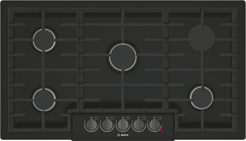 800 Series, Gas Cooktop, 36'', Black