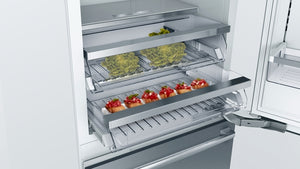Benchmark®, Built-in Bottom Freezer Refrigerator, 30'', Flat Hinge